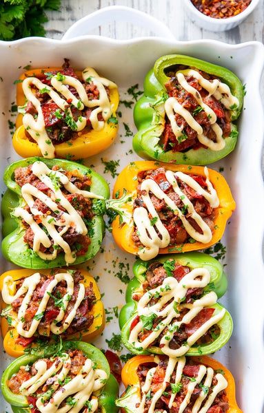 Pizza Stuffed Peppers