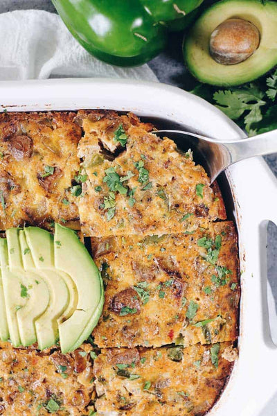 Breakfast Burrito Casserole