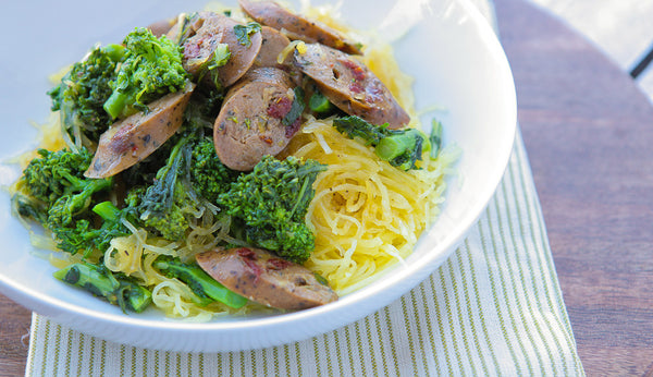 Sausage, Broccoli & Spaghetti Squash
