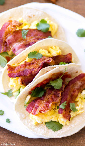 Bacon & Egg Breakfast Tacos
