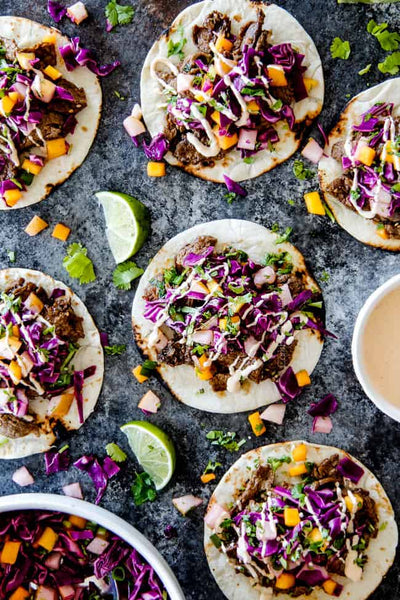 Korean Bulgogi Beef Tacos