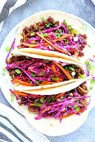 Korean Bulgogi Beef Tacos