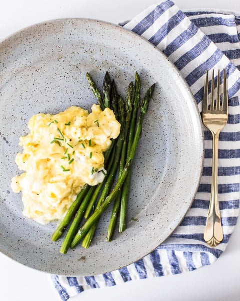 Scrambled Eggs With Asparagus