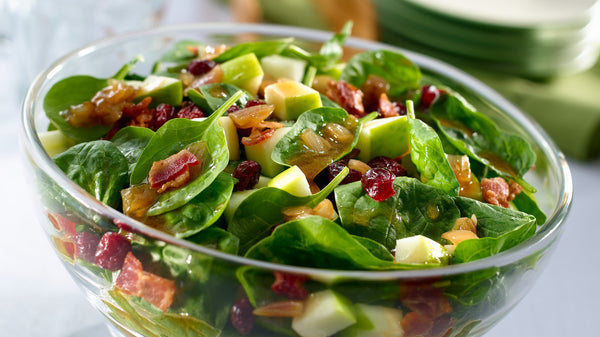 Chicken & Bacon Spinach Salad