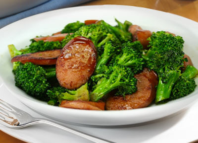 Sausage, Broccoli & Spaghetti Squash