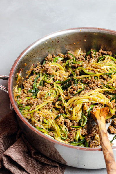 Asian Beef & Zoodles