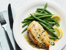 Grilled Chicken With Tarragon Shallot Butter