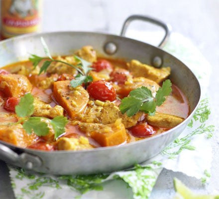 Kabocha Squash & Chicken Red Curry