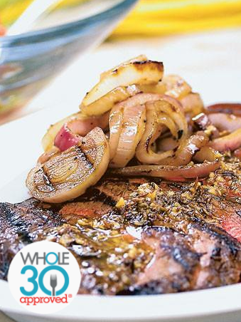 Grilled Mojo-Marinated Flank Steak