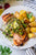 Salmon & Chimichurri Sauce