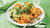 Salmon Cakes with Green Salad