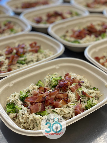 Bacon Broccoli Ranch Chicken Salad