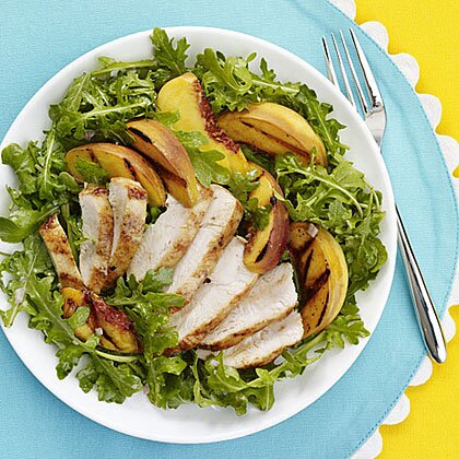 Arugula & Peach Salad
