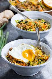 Breakfast Egg Roll In a Bowl