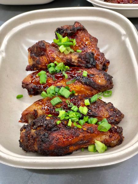 Chipotle Honey Baked Chicken Wings
