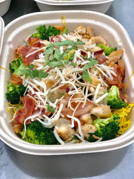 Chicken, Bacon & Broccoli Spaghetti Squash