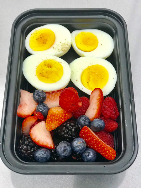 Fruits & Eggs Snack