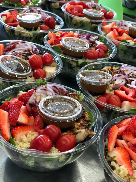 Balsamic chicken salad