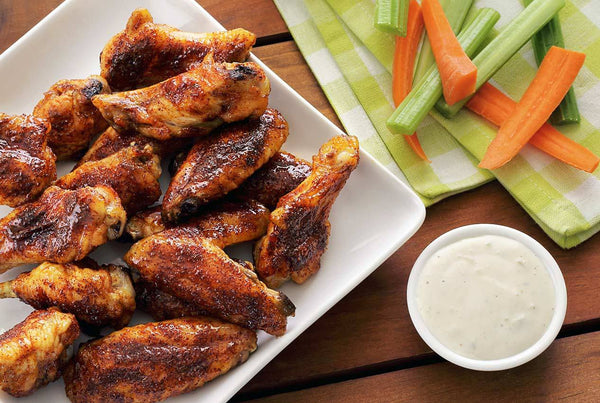 Chipotle Honey Baked Chicken Wings