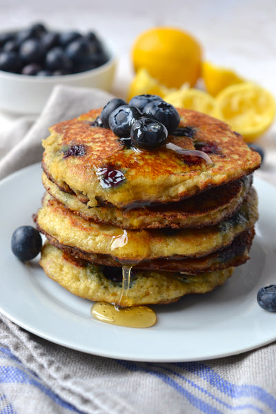 Lemon Blueberry Pancakes