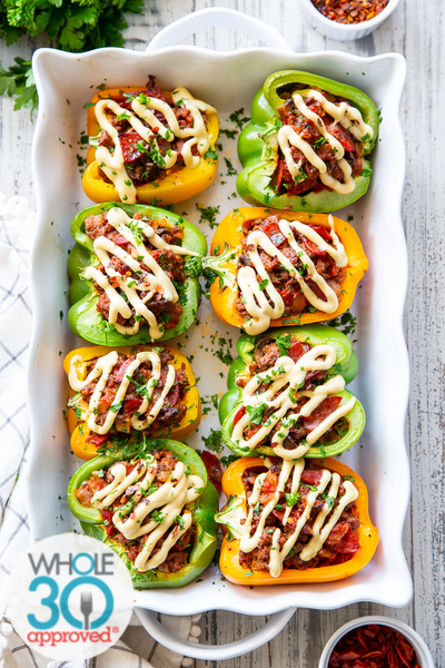 Pizza Stuffed Peppers