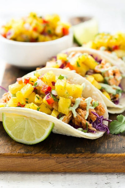Chili Lime Chicken Tacos