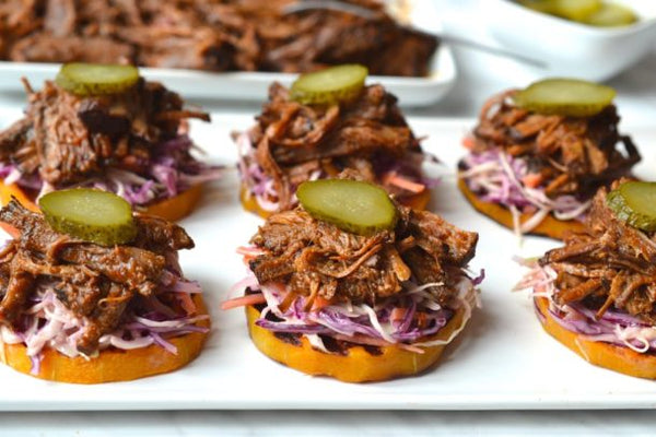 Pulled Brisket Sliders