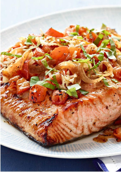 Salmon Bruschetta