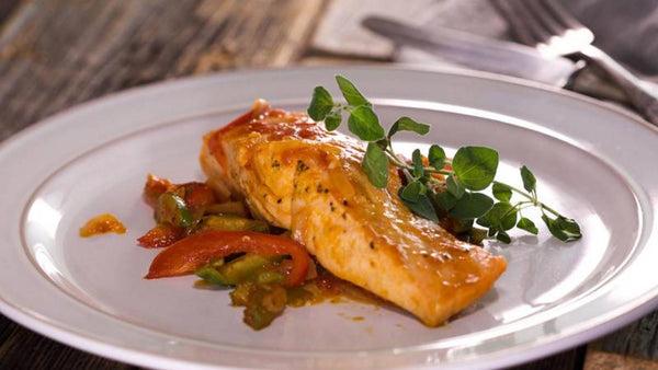 Salmon Veracruzana