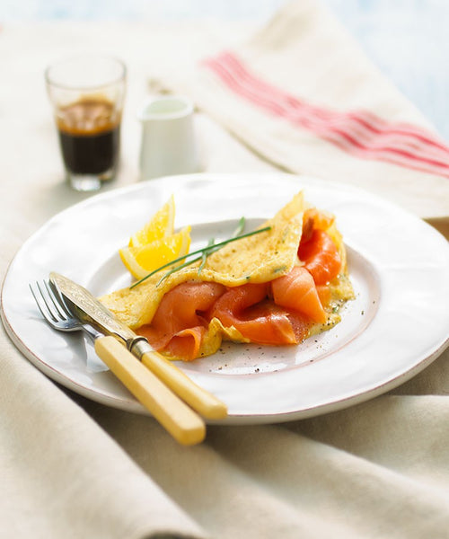 Smoked Salmon Omelette