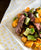Sweet Potato and Pineapple Beef Bowl
