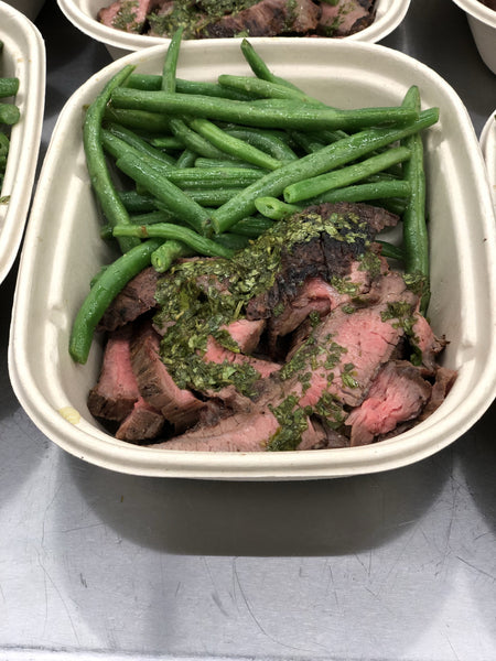 Steak with Chimichurri Sauce