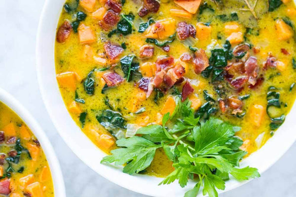 Paleo Creamy Sweet Potato Chowder